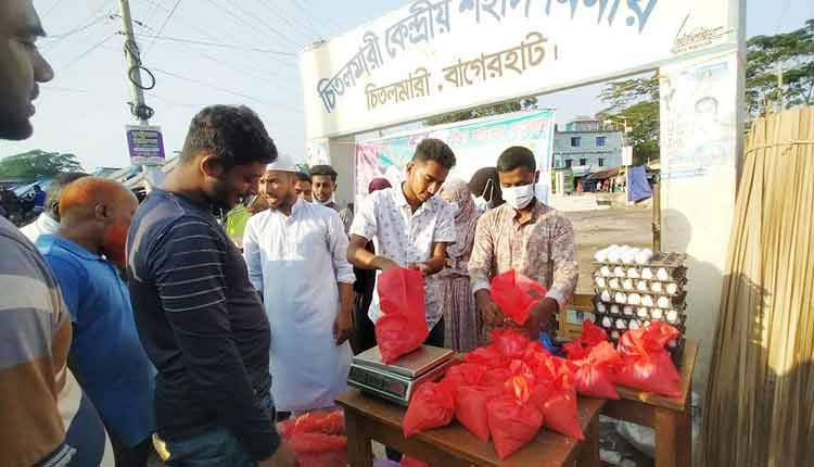 বিনা লাভের দোকান চালু শিক্ষার্থীদের