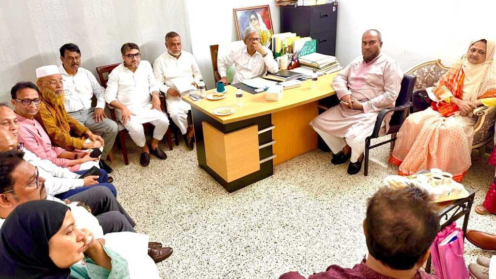 সিলেট বিভাগের মনোনয়নপ্রত্যাশী নেতাদের সঙ্গে বৈঠক করেছেন বিএনপি  মহাসচিব