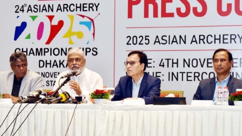 এশিয়ার সবচেয়ে বড় আরচ্যারী উৎসবের জন্য প্রস্তুত ঢাকা