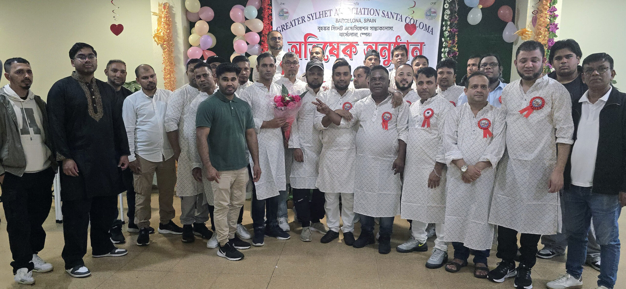 স্পেনে বৃহত্তর সিলেট অ্যাসোসিয়েশন সান্তাকলমার অভিষেক ও পরিচিতি সভা অনুষ্ঠিত