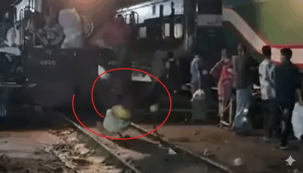 ভাইরাল ভিডিওতে ‘চলন্ত ট্রেনের সামনে পড়ে যাওয়া ব্যক্তি’ মারা গেছেন: যা জানা গেলো