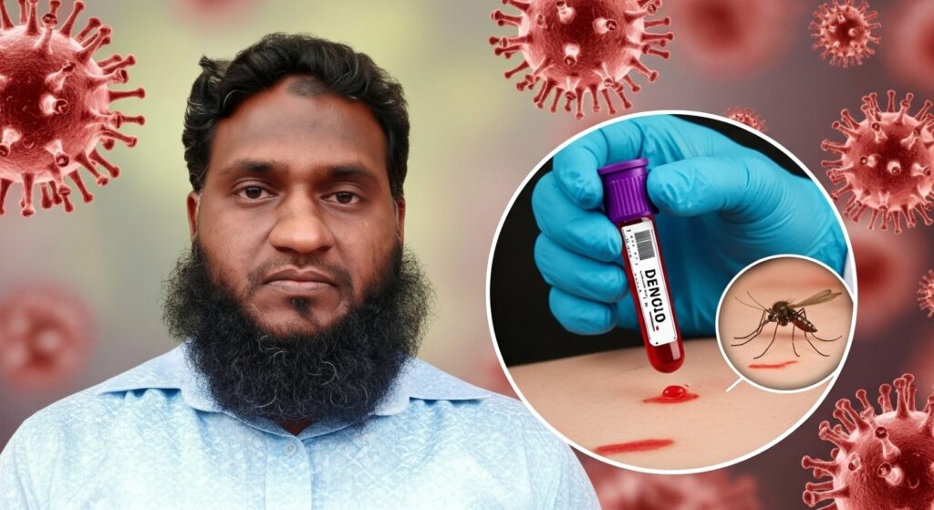 ডেঙ্গু জ্বরে মৃত ছেলের লাশ দেখে মায়ের মৃত্যু