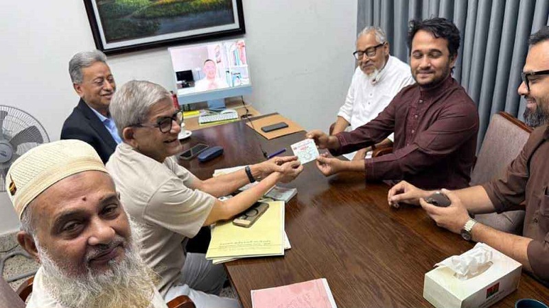 বিএনপিতে যোগ দিলেন শহীদ মুগ্ধর যমজ ভাই স্নিগ্ধ