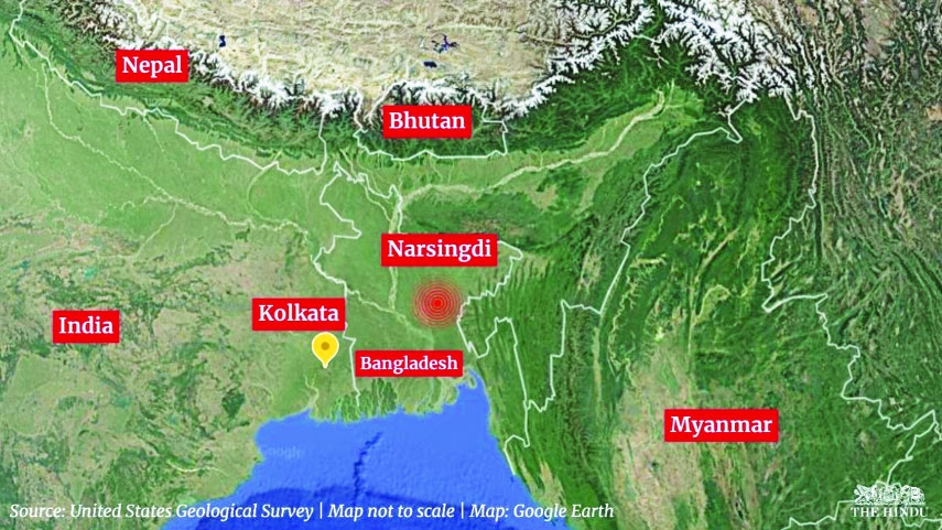 ১৩ ঘণ্টায় তিন ভূমিকম্পে কাঁপল বাংলাদেশ
