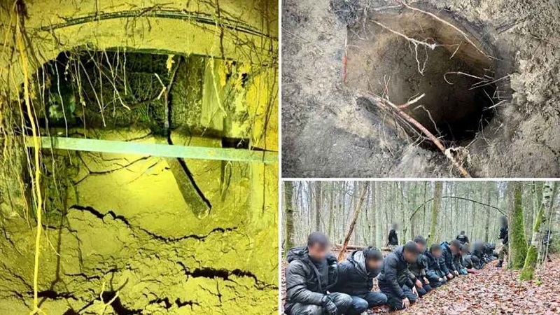 সীমান্তে গোপন সুড়ঙ্গের সন্ধান, বাংলাদেশিসহ আটক ১৩০