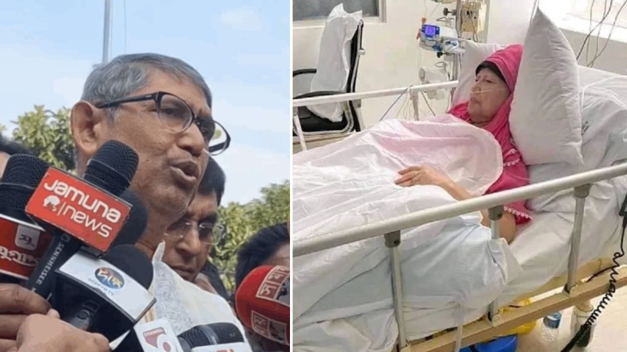 খালেদা জিয়া ভেন্টিলেশন সাপোর্টে আছেন: বিএনপি নেতা আজম খান