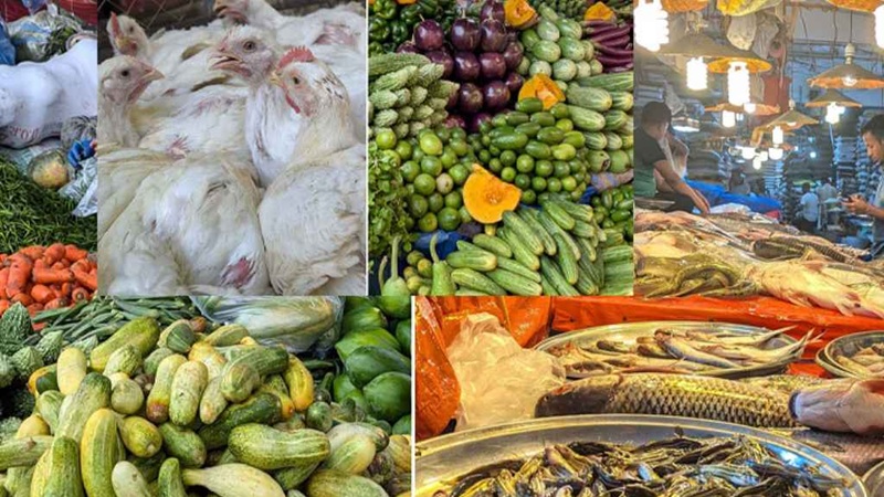 সবজির বাজারে আগুন, মাছের দামও চড়া