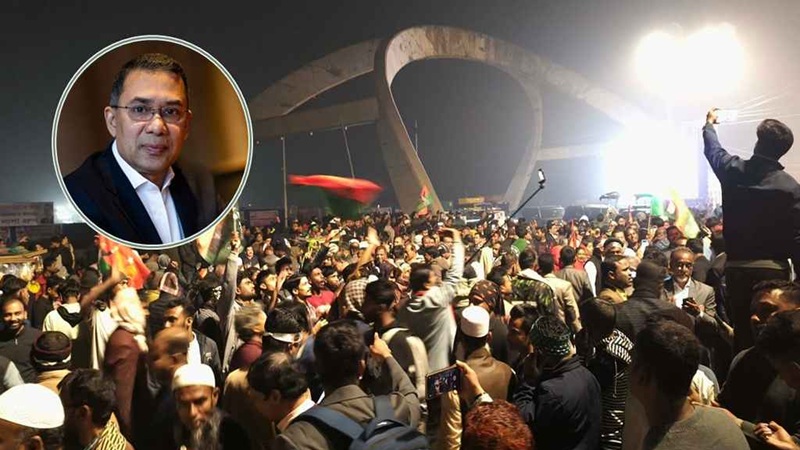 রাজকীয় সংবর্ধনার প্রস্তুতি সম্পন্ন, ‘লিডার আসছে’ স্লোগানে মুখর পূর্বাচল ৩০০ ফিট