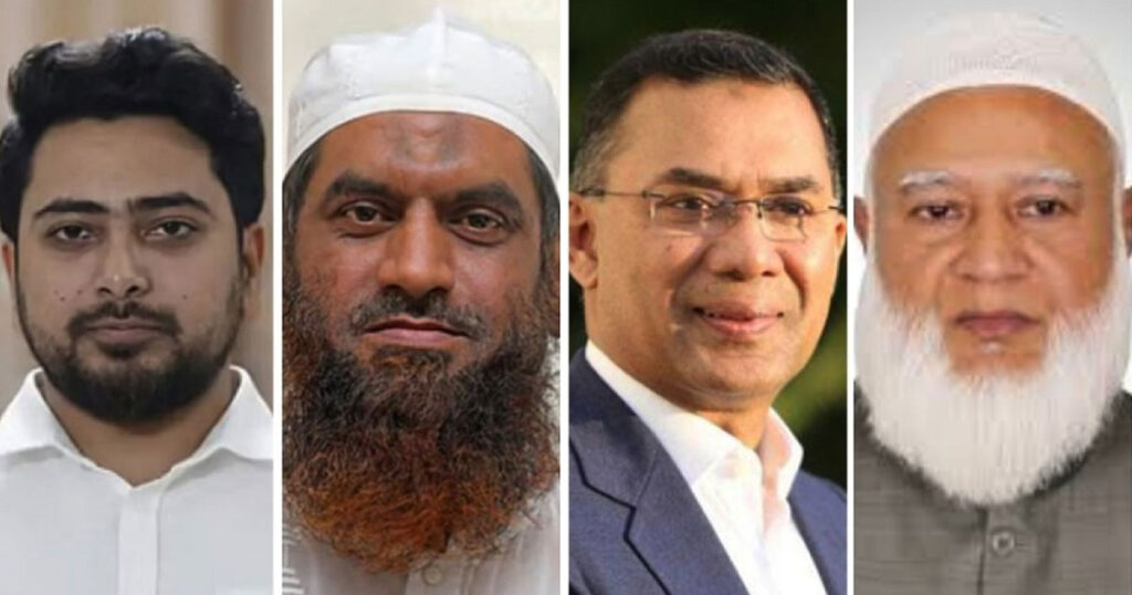 রোববার বিটিভিতে ভাষণ দেবেন নাহিদ-মামুনুল, সোমবার তারেক-শফিকুর