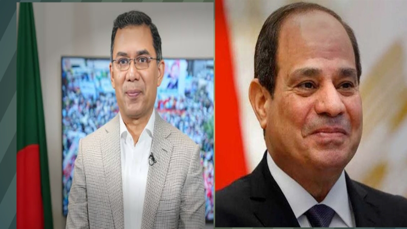 তারেক রহমানকে মিশরের প্রেসিডেন্টের অভিনন্দন