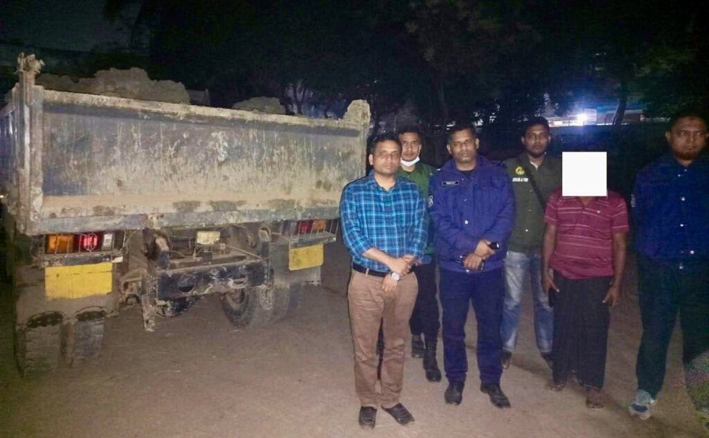 শিবপুরে অবৈধ পুকুর খনন ও মাটি পরিবহন: দেড় লাখ টাকা জরিমানা