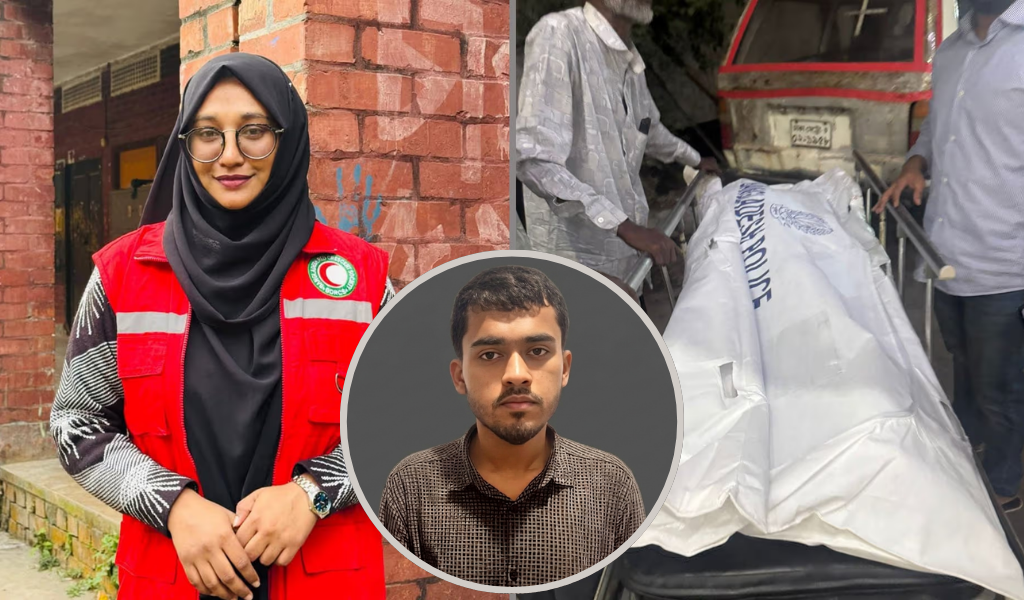 জাবি শিক্ষার্থীর রক্তাক্ত মরদেহ উদ্ধারের ঘটনায় মামলা, স্বামী গ্রেপ্তার