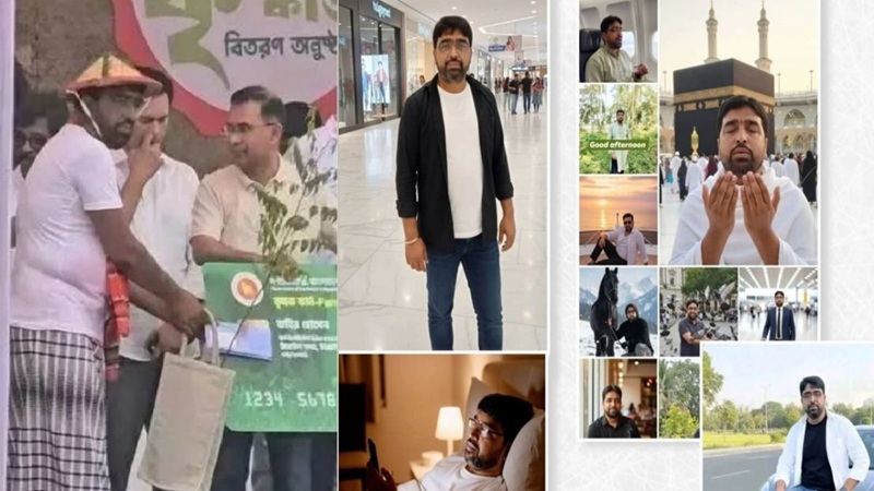 কৃষক কার্ড পাওয়া ভাইরাল কবির হোসেনের ছবিগুলো এআই নির্মিত