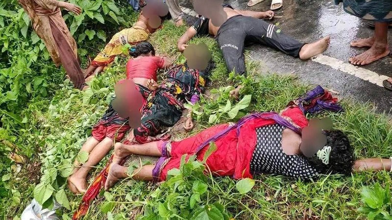 ট্রাক ও অটোরিকশার ত্রিমুখী সংঘর্ষে নিহত ৩