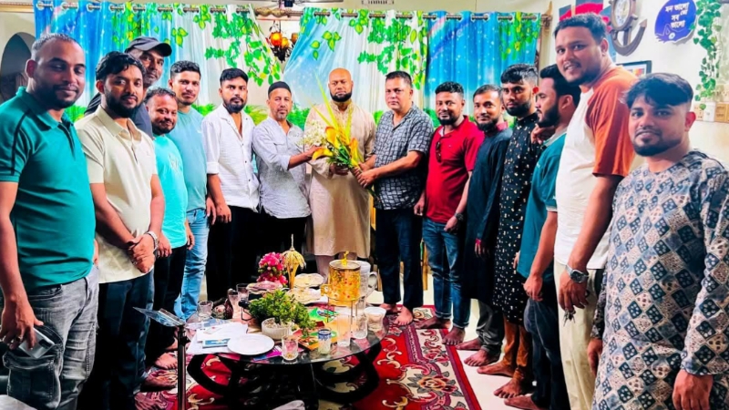 পর্তুগাল বিএনপি নেতা সাইদুল ইসলামের স্বদেশ প্রত্যাবর্তন উপলক্ষে সিলেটে সংবর্ধনা