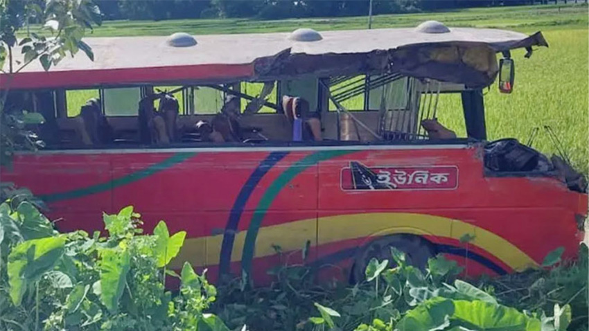 ওসমানী নগরে দুই বাসের মুখোমুখি সংঘর্ষে নিহত ৯