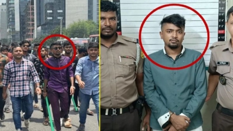 উত্তরায় ‘দে লাড়া’ গ্যাংয়ের প্রধান পিচ্চি সানি গ্রেপ্তার