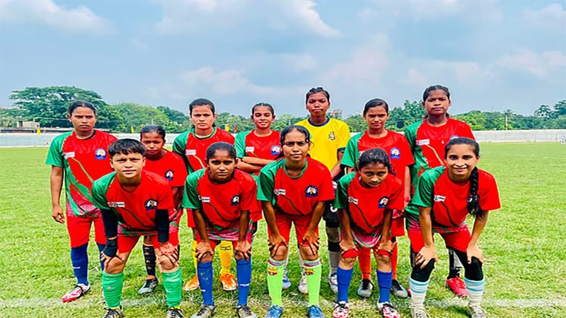 ‘ইসলামবিরোধী’ আখ্যা দিয়ে দিরাইয়ে মেয়েদের ফুটবল খেলায় বাধা